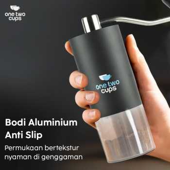 Gambar produk One Two Cups Alat Penggiling Kopi Manual Coffee Grinder Adjustable - BN50