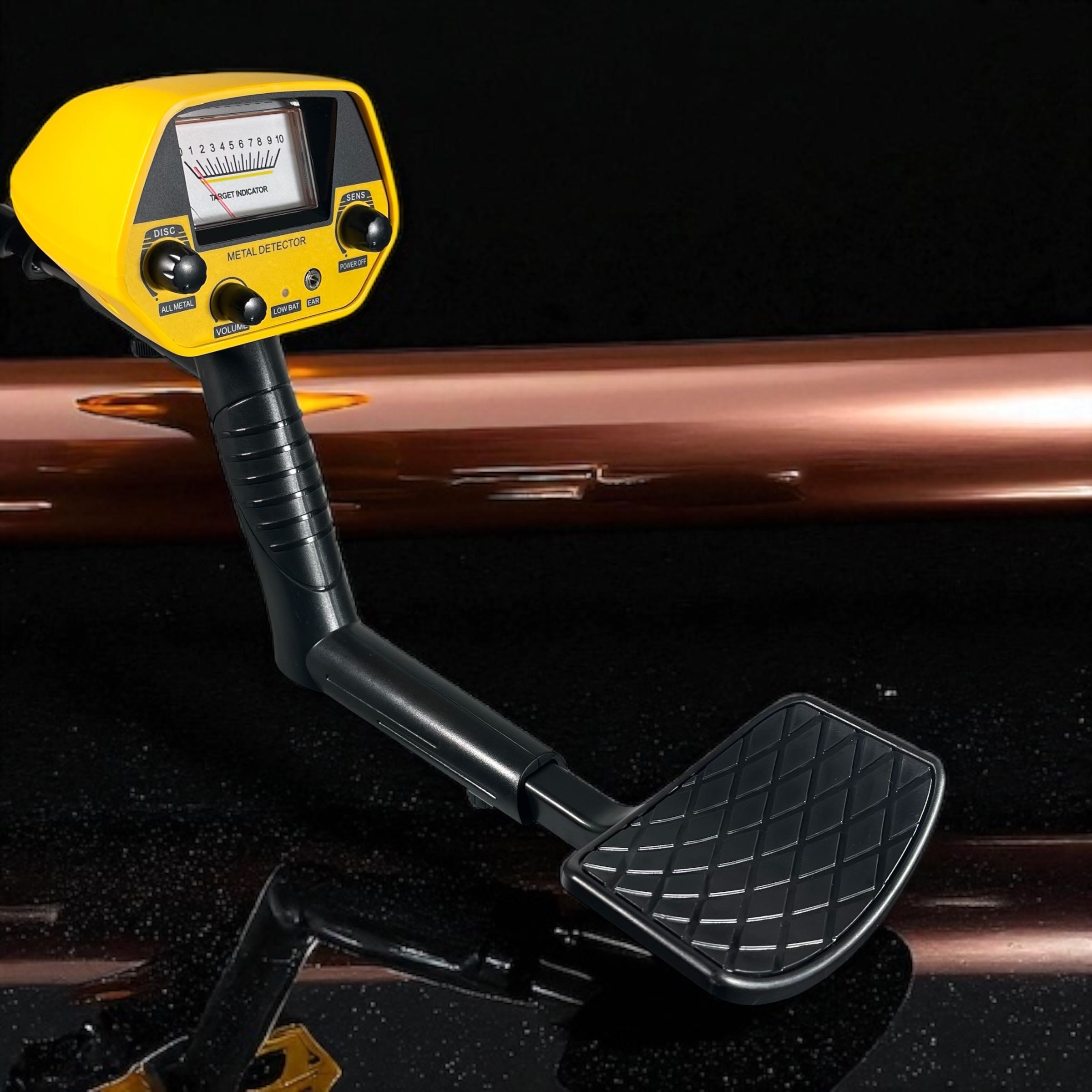 Gambar produk TECLUNG Pendeteksi Logam Metal Detector Waterproof Adjustable 3 Mode - GTX5030G