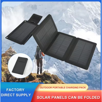 Gambar produk Lifewon Panel Surya Lipat Solar Panel Portable with USB Type C 12W 5V - LI5
