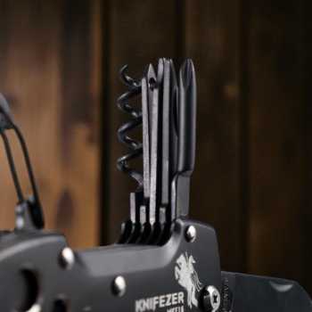 Gambar produk KNIFEZER Pisau Swiss Army Pocket Knife EDC Multifungsi - MKE16