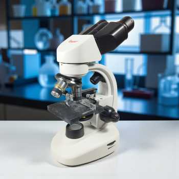 Gazer Mikroskop Binokuler Pengamatan LED Science Microscope 400x - ES-44-SC