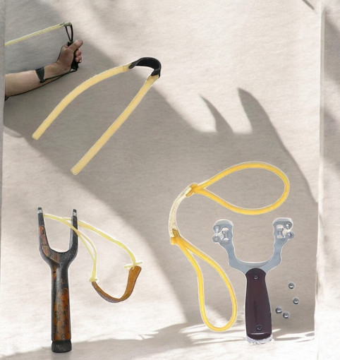 Tali Ketapel Slingshot Rubber Catapult 50M - T50 Gambar produk Tali Ketapel Slingshot Rubber Catapult 50M - T50