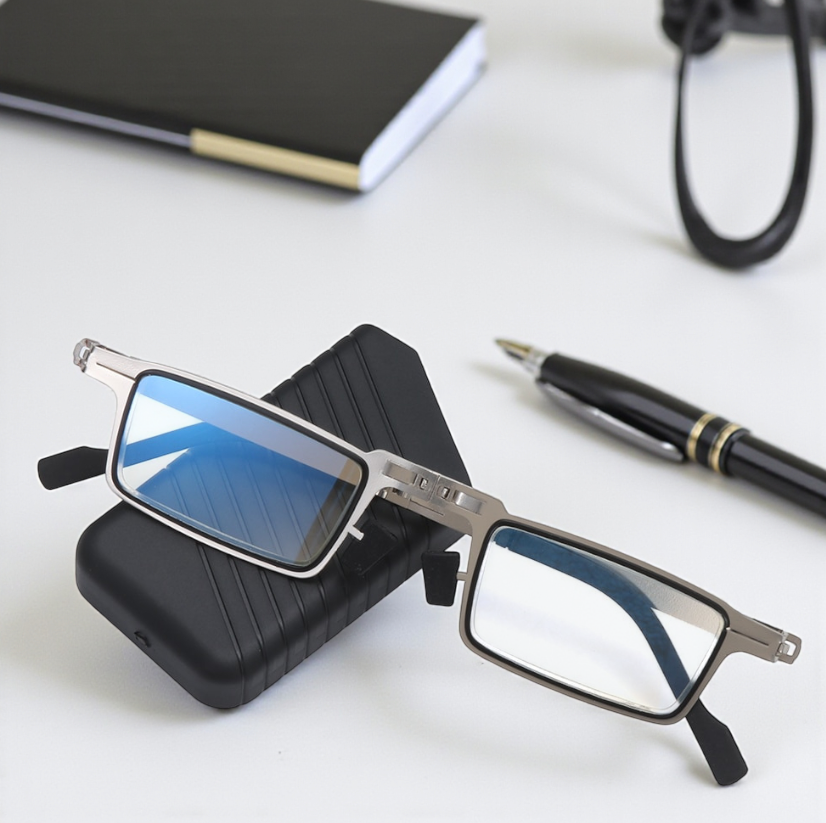 Gambar produk FANCC Kacamata Baca Rabun Dekat Glasses Anti Blue Light Lensa Plus 2.0 - F400