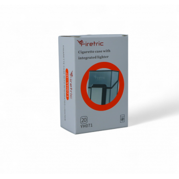 Gambar produk Firetric Focus Kotak Rokok 20 Slot dengan Korek Elektrik Pyrotechnic - JD-YH071