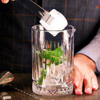 Gambar produk VISKI Gelas Mixer Bartender Cocktail Mixing Shaker Glass 700ml Aurora - GC011