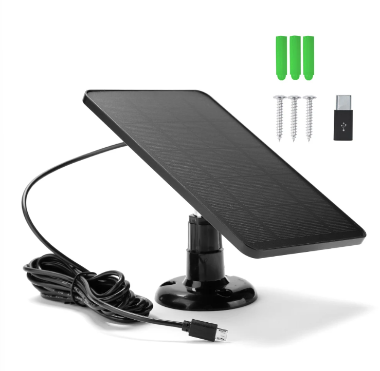 Gambar produk APWIKOGER Solar Panel Charger Portable 2in1 Power Monocrystalline 3W - AP1