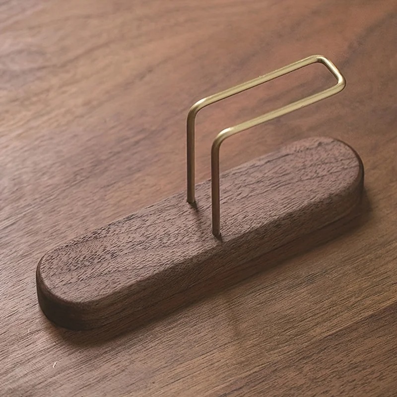 Gambar produk PNGE Coffee Filter Paper Holder Rubber Wood Tempat Kertas Filter - P-55
