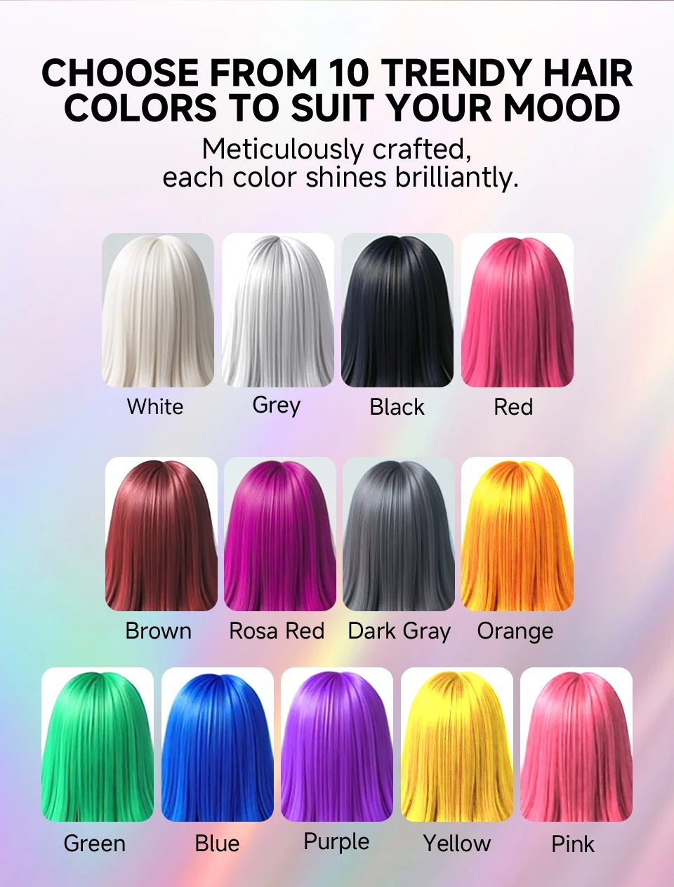 Gambar produk SEVICH Cat Rambut Temporer Temporary Color Wax Dye Hair Coloring 120g - SV89