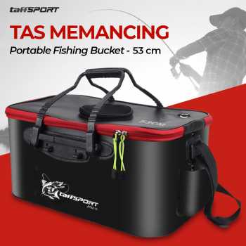 TaffSPORT Tas Perlengkapan Memancing Portable Fishing Bucket 53cm - JY0210