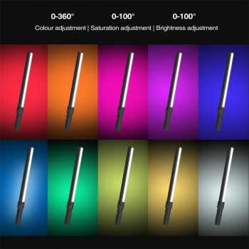Ulanzi Lampu Fill Light Stick RGBW OLED Display Portable 2000mAh 4.8W - VL119