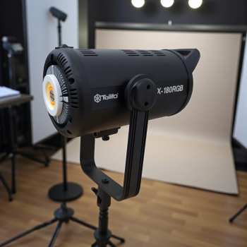 Tolifo Lampu Video LED RGBWW COB Video Light App 2700-6500K 180W - X-180RGB