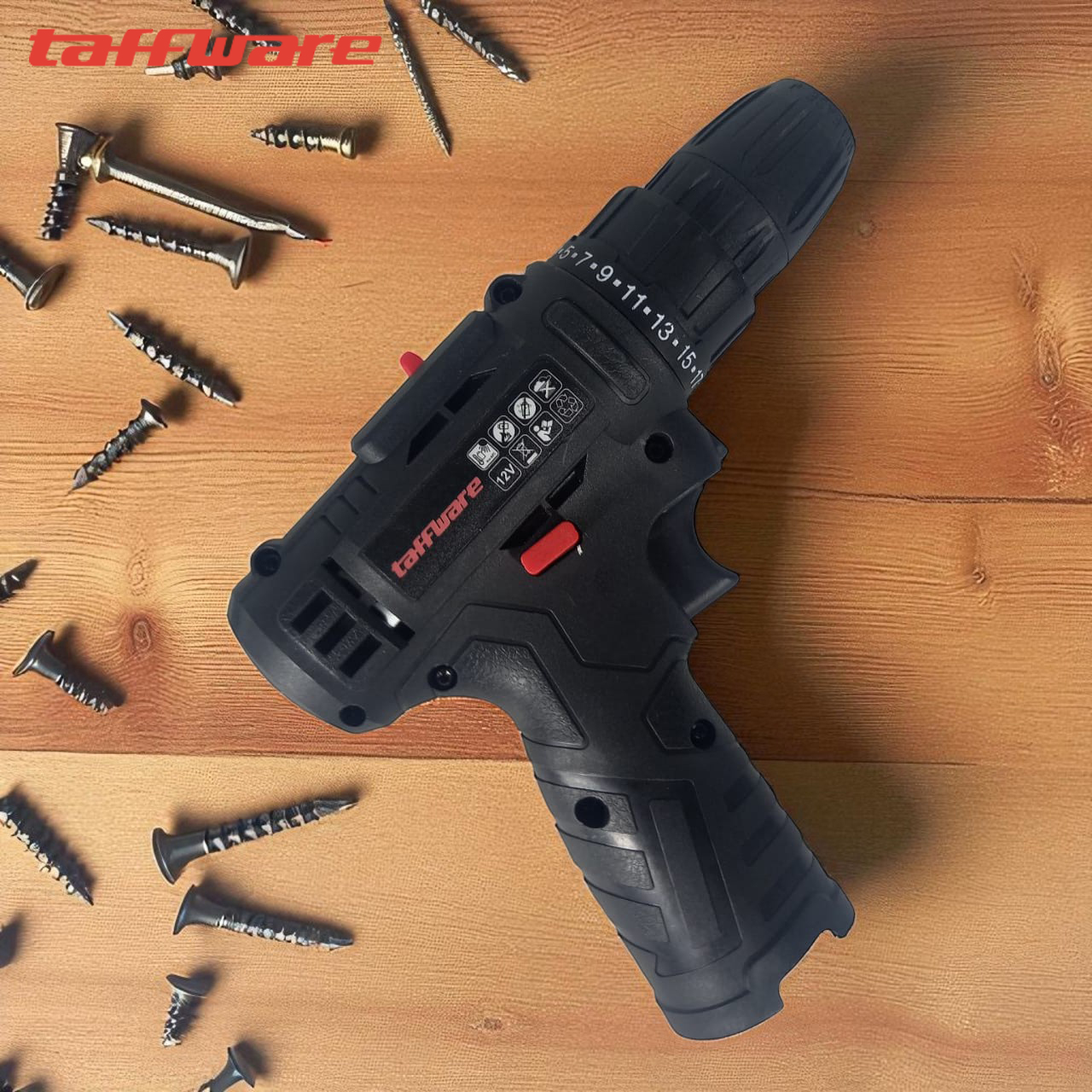 Gambar produk Taffware Bor Listrik Cordless Lithium Battery Rechargeable 12V - 88F