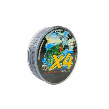 Gambar produk TaffSPORT Senar Pancing PE 4 Braided Strand Fishing Line 100M 8.0 - X4