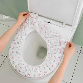 FMA Disposable Toilet Seat Covers for Travel Public Bathrooms 10 PCS - FM-FF11
