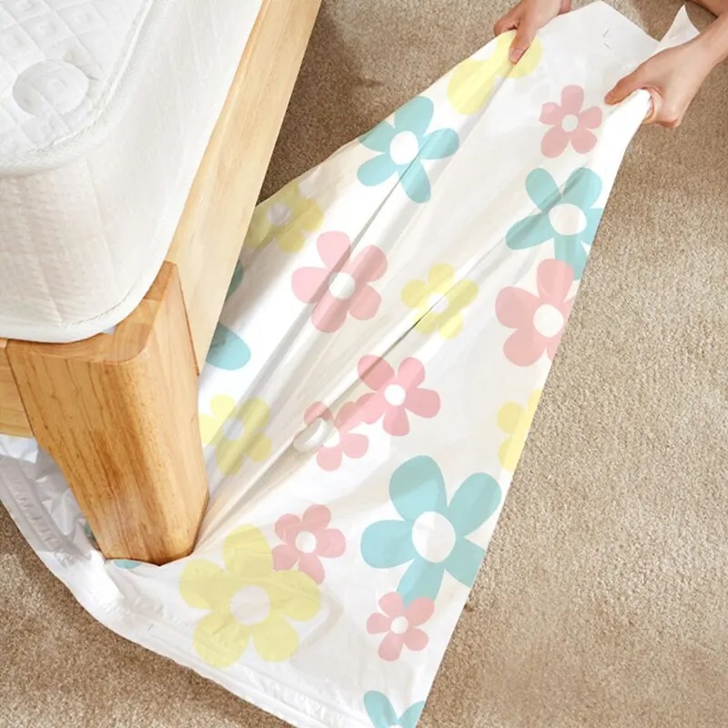 Gambar produk TRIPACK Kantong Plastik Vakum Pakaian Multifungsi Vacuum Bag 1 PCS 60x80cm - TF-100