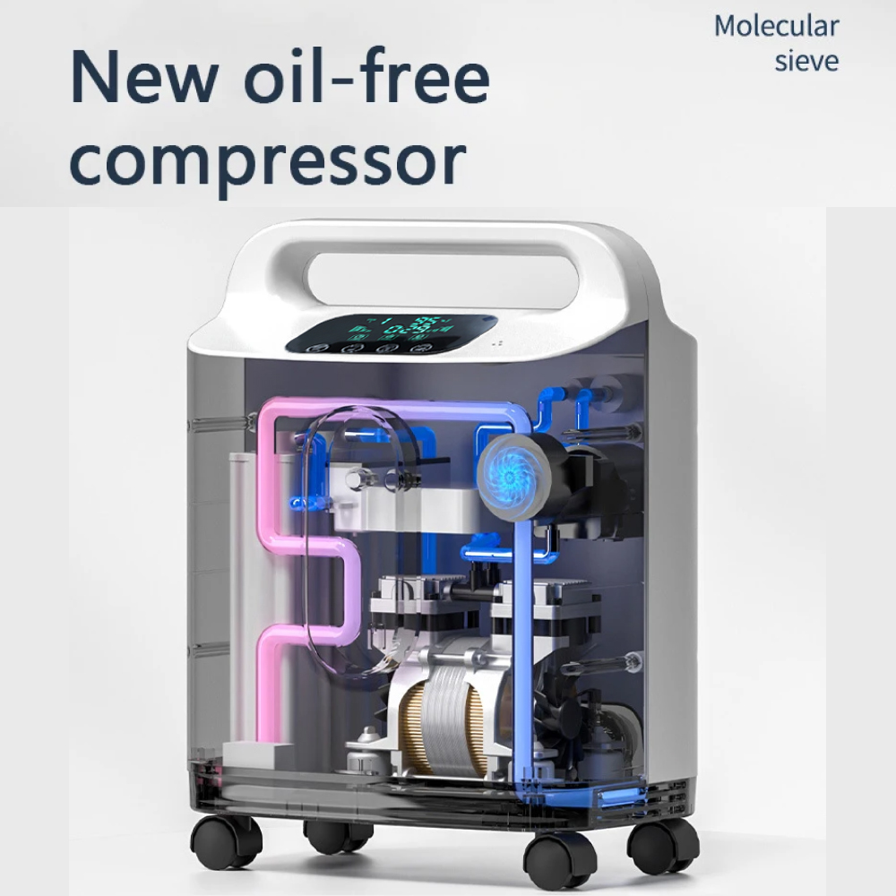 DGF Konsentrator Oksigen Portable Oxygen Concentrator 9L - DF-011-2L Gambar produk DGF Konsentrator Oksigen Portable Oxygen Concentrator 9L - DF-011-2L