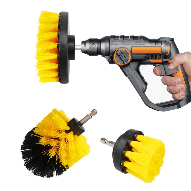 Gambar produk Tress Kepala Sikat Pembersih Bor Car Polisher Drill Kit 5 PCS - INU02