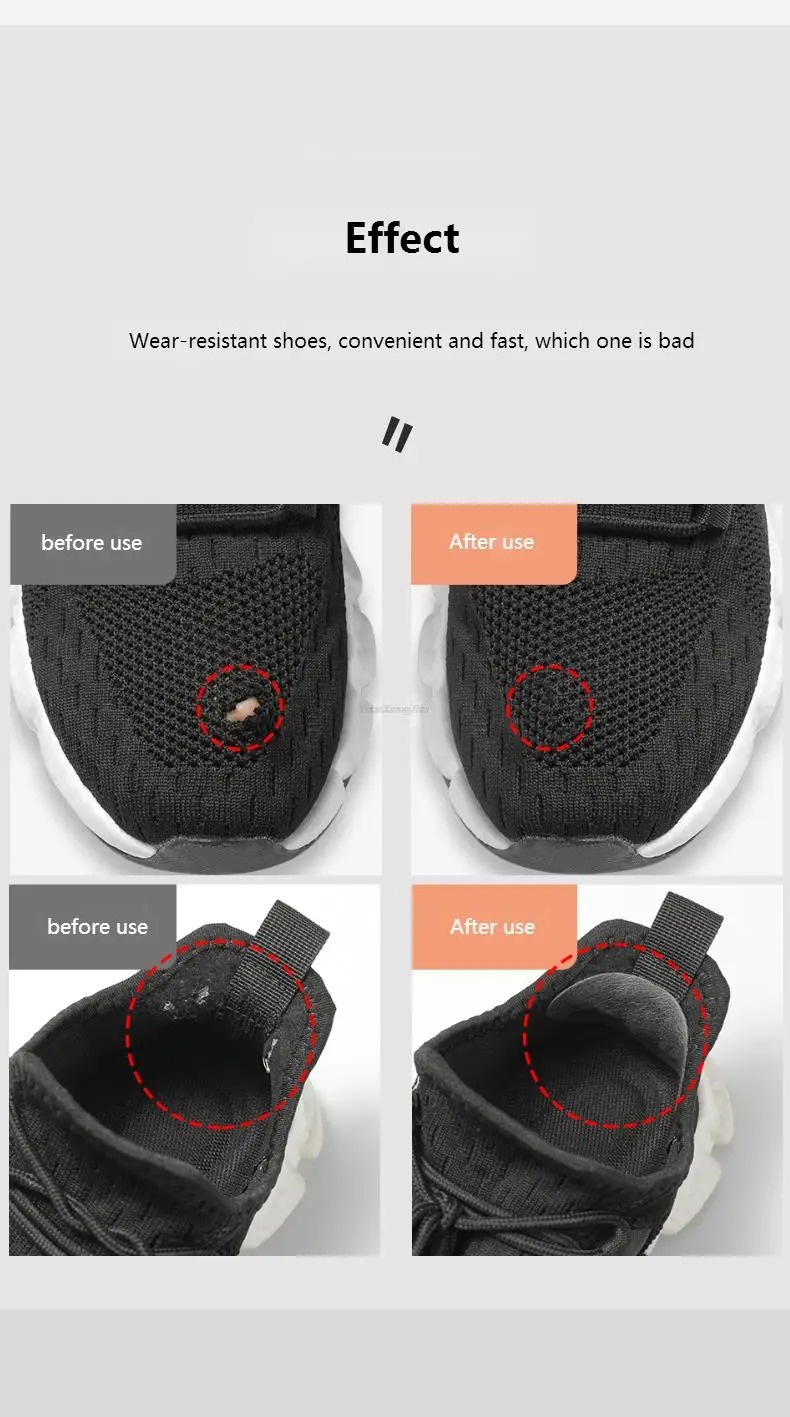 Gambar produk FUADA Stiker Tambal Sepatu Alas Kaki Repair Patch Insole Shoes 6 PCS - SS4413