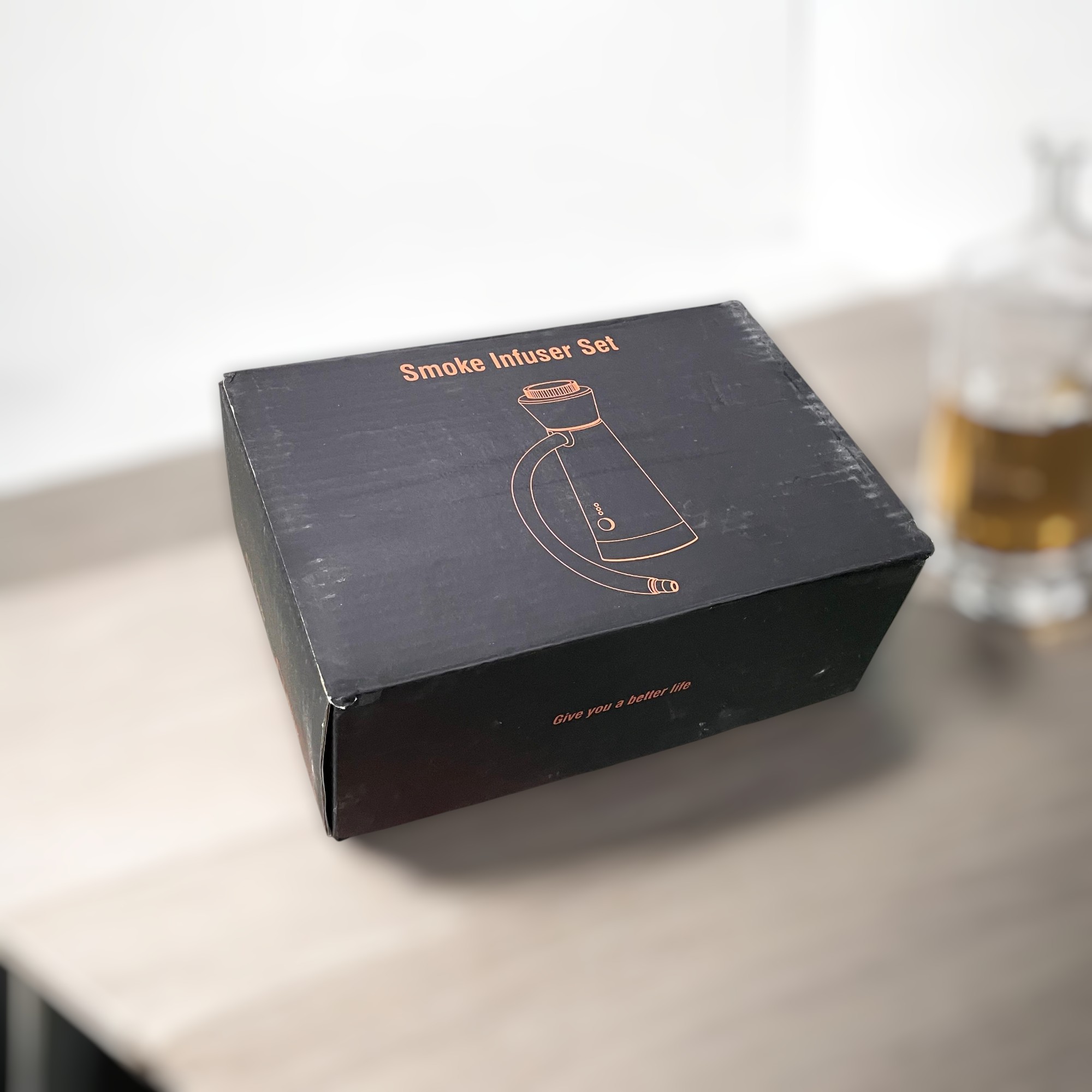 Gambar produk BORUiT Pembuat Asap Smoking Gun Cuisine Cold Smoke Generator 3 Speed - SK301B