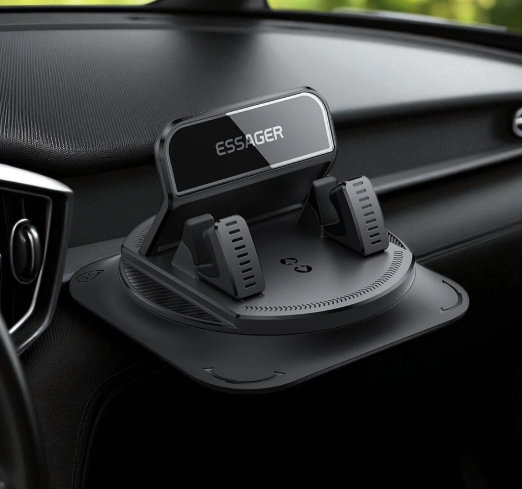 Gambar produk ESSAGER Dashboard Phone Holder For Car Anti Slip 360 Rotation - ES-ZJ39