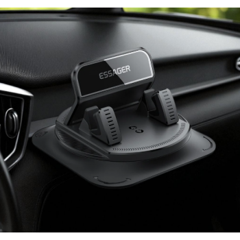 ESSAGER Dashboard Phone Holder For Car Anti Slip 360 Rotation - ES-ZJ39