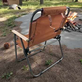 Gambar produk Patio Kursi Lipat Outdoor Camping Portable Oxford 600D Folding Chair - PT144