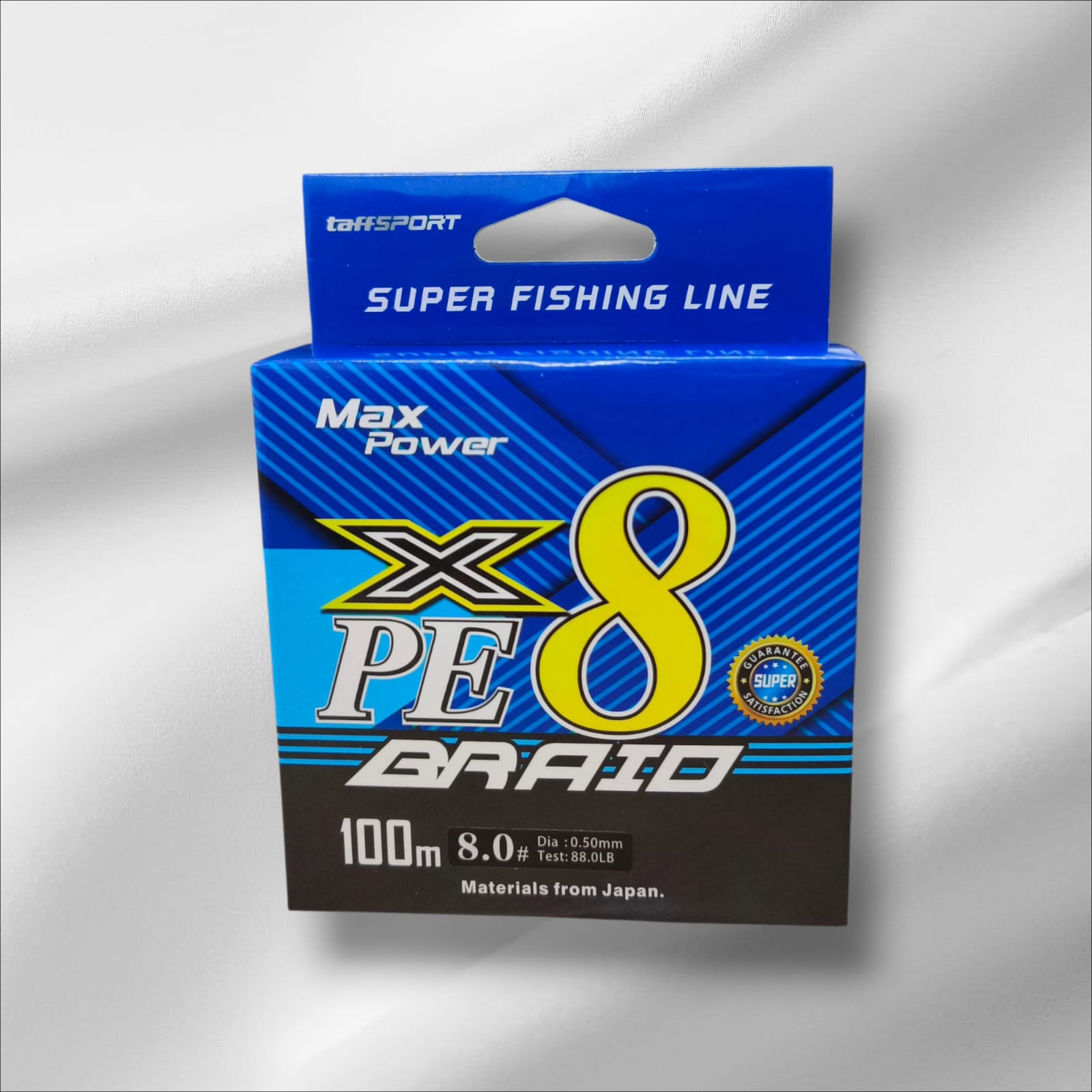 Gambar produk TaffSPORT Senar Pancing PE 8 Braided Strand Fishing Line 100M 8.0 - X8