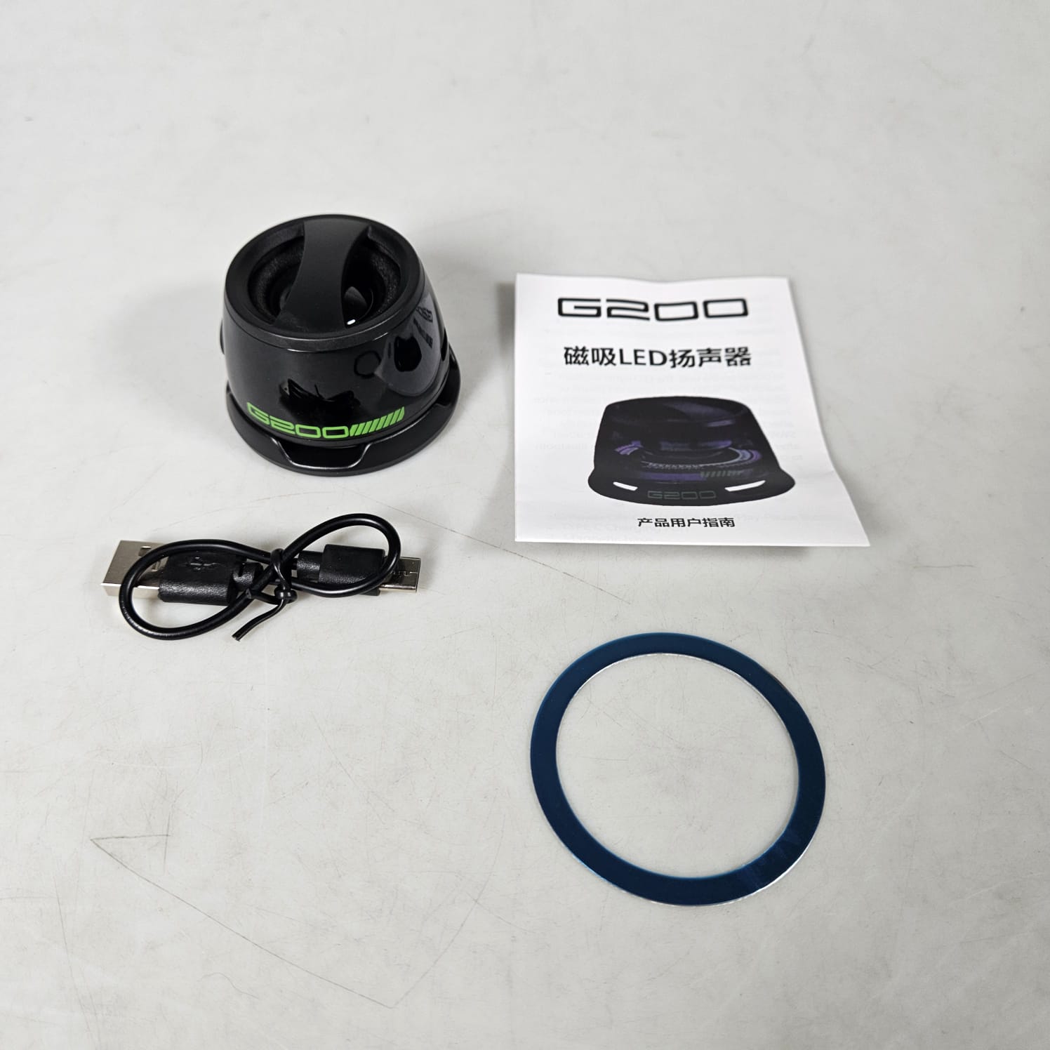 Gambar produk VIKEFON Speaker Bluetooth Portable Magnetic TWS Subwoofer 3W - G200