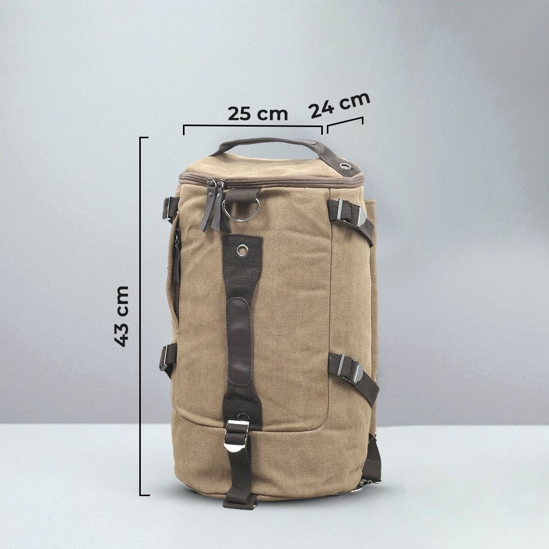 Gambar produk Free Knight Tas Ransel Selempang Barrel Travel Mountaineering Canvas - M0005
