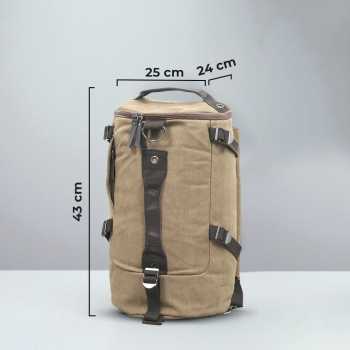 Gambar produk Free Knight Tas Ransel Selempang Barrel Travel Mountaineering Canvas - M0005