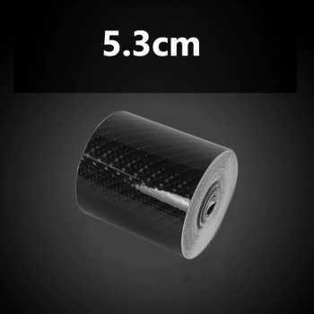 MSUE Stiker Pelindung Mobil Carbon Fiber Car Wrap Film Vinyl 5M - C3841