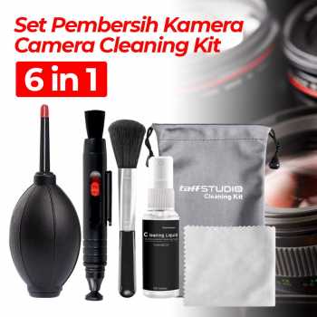 TaffSTUDIO Set Pembersih Kamera Camera Cleaning Kit 6in1 - 430978