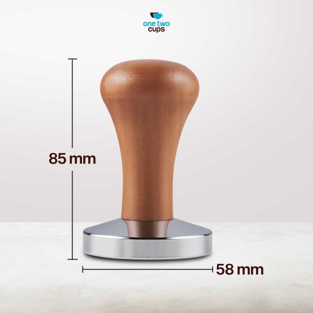 Gambar produk One Two Cups Tamper Kopi Espresso Coffee Press Powder Hammer 58mm - 7IYC