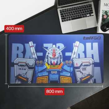 Gambar produk TaffGO Gaming Mouse Pad Gundam XL Desk Mat 800x400x2mm - KA-629