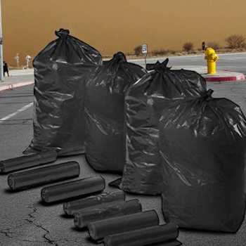 Gambar produk XIANJI Kantong Plastik Sampah Disposable Trash 3 Lining 1x1.2M 50 PCS - X120