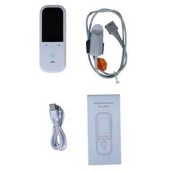 Gambar produk SYUSYA Handheld Pulse Oximeter Alat Ukur Saturasi Oksigen Darah TFT - YK-820A