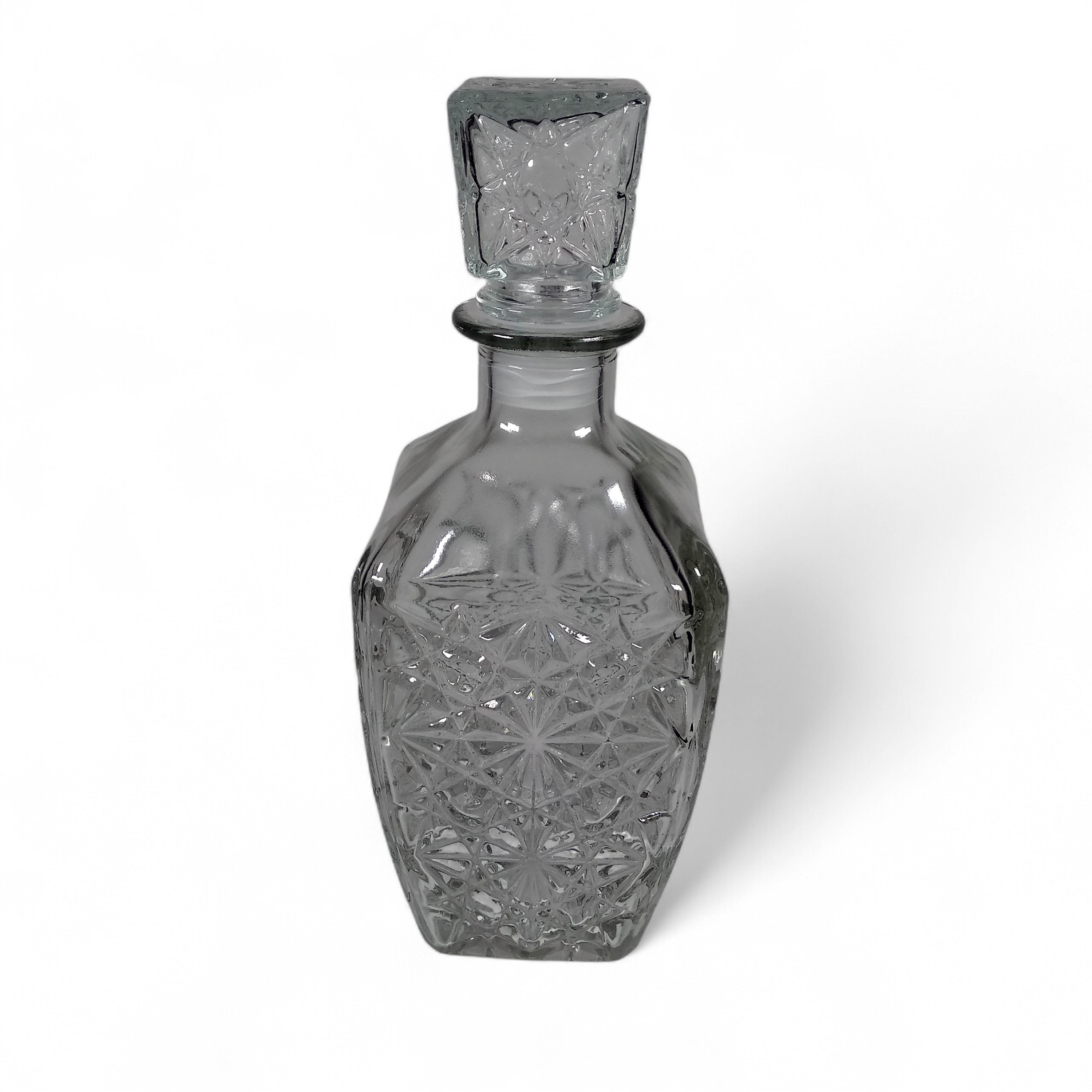 Gambar produk Temkin Whisky Decanter Glass Bottle Liquor Scotch Luxury Diamond 750ml - C04