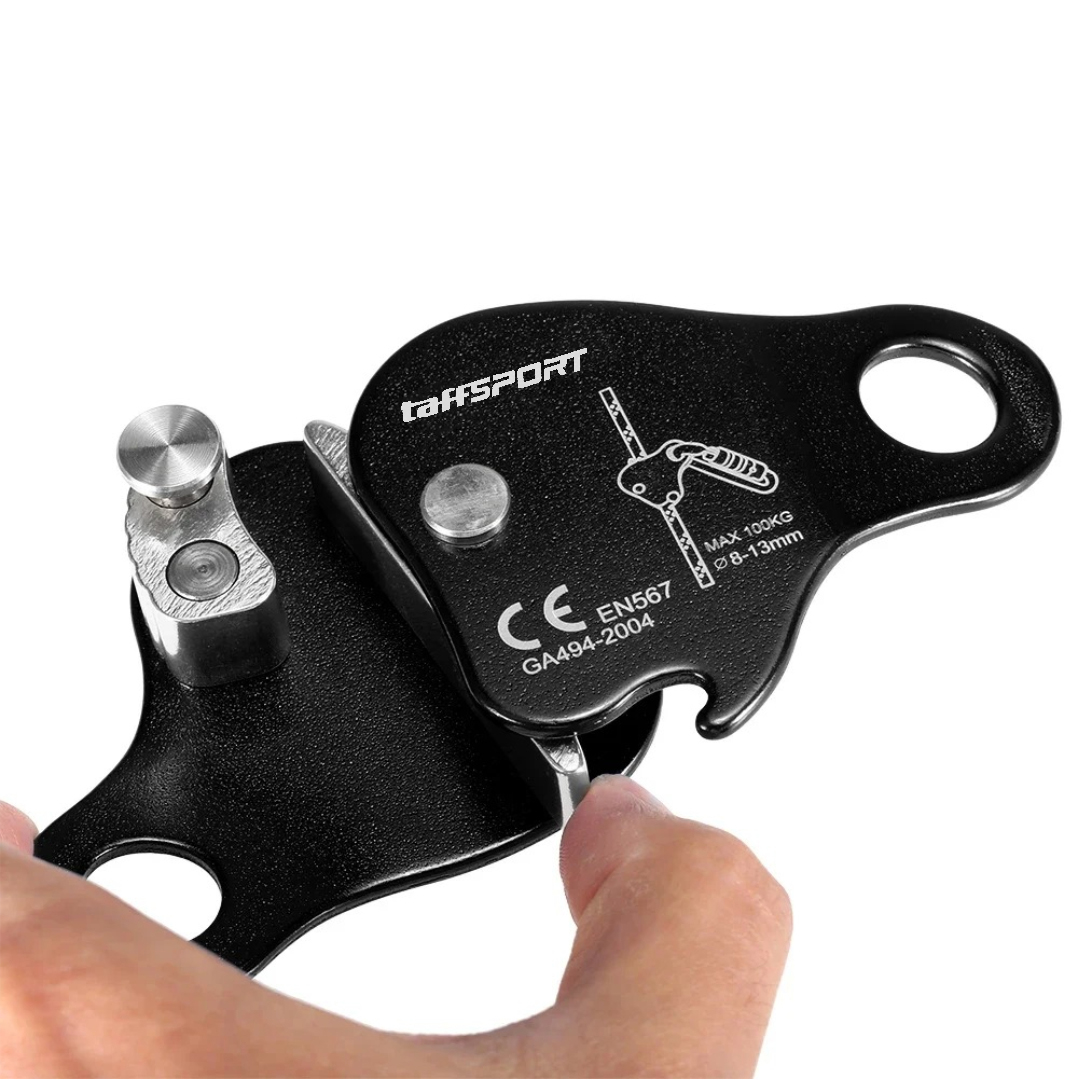 Gambar produk TaffSPORT Ascender Climbing Rope Grab Self Lock Aluminium Alloy - EN567