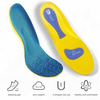 Gambar produk Nafoing Insole Sepatu Alas Kaki Orthopedic Sole Shock Absorption EVA 41-42 - EL05