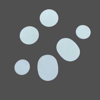 Gambar produk FUADA Stiker Tambal Sepatu Alas Kaki Repair Patch Insole Shoes 6 PCS - SS4413