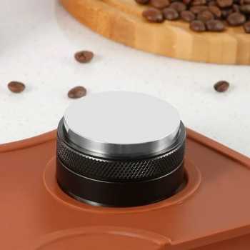 Gambar produk Robust Tamper Kopi Espresso Coffee Powder 2in1 Stainless Steel 58mm - INU161