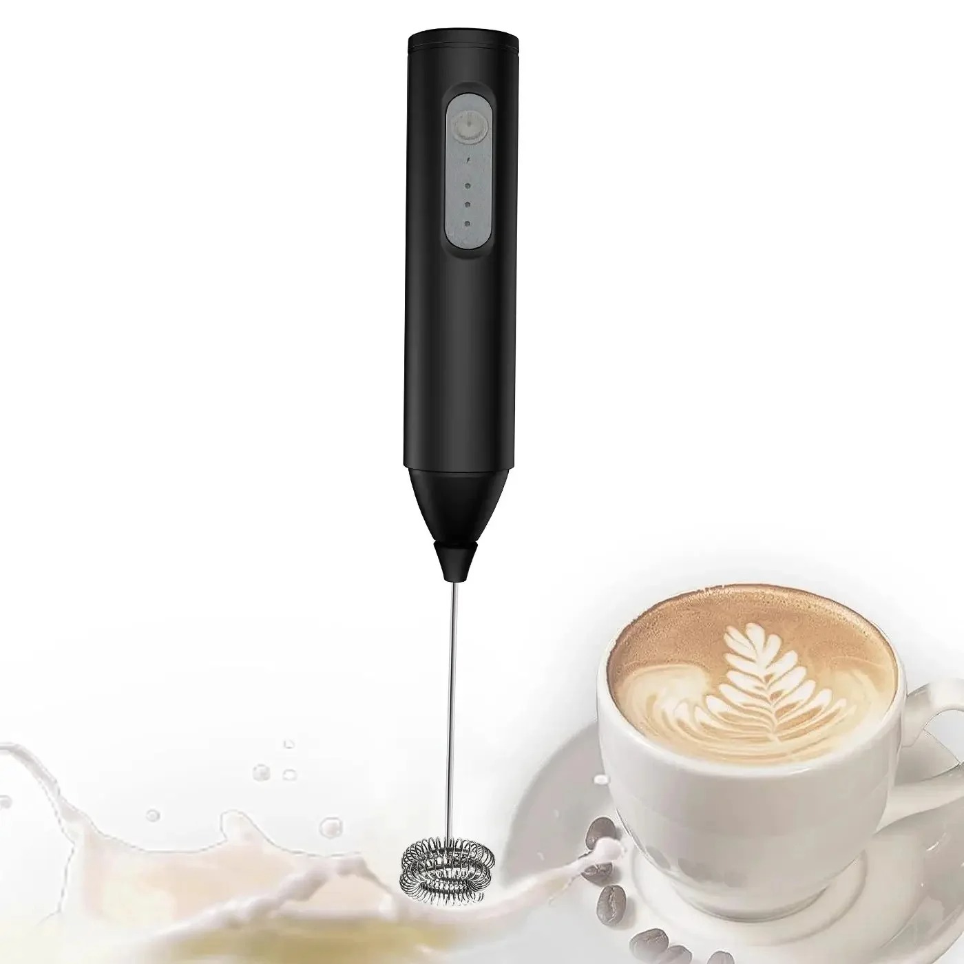 Gambar produk Frofro Hand Mixer Mini Pengocok Telur Kopi Milk Frother 300mAh - INU162