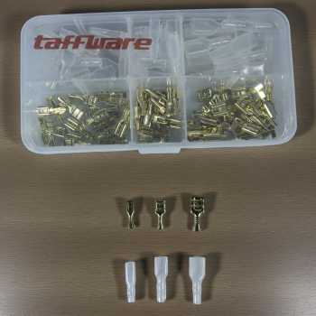 Gambar produk Taffware Terminal Wire Crimp Connector Spade Kit 120 PCS - SC7
