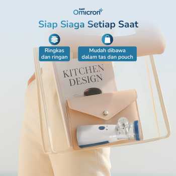 Gambar produk TaffOmicron Alat Terapi Pernapasan Mesh Nebulizer Rechargeable 200mA - JSL-W302