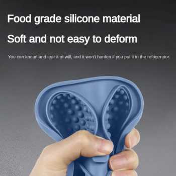 Gambar produk FOSOE Cetakan Es Batu Silikon Bola Golf 4 Grid Ice Cube Mold - FS4