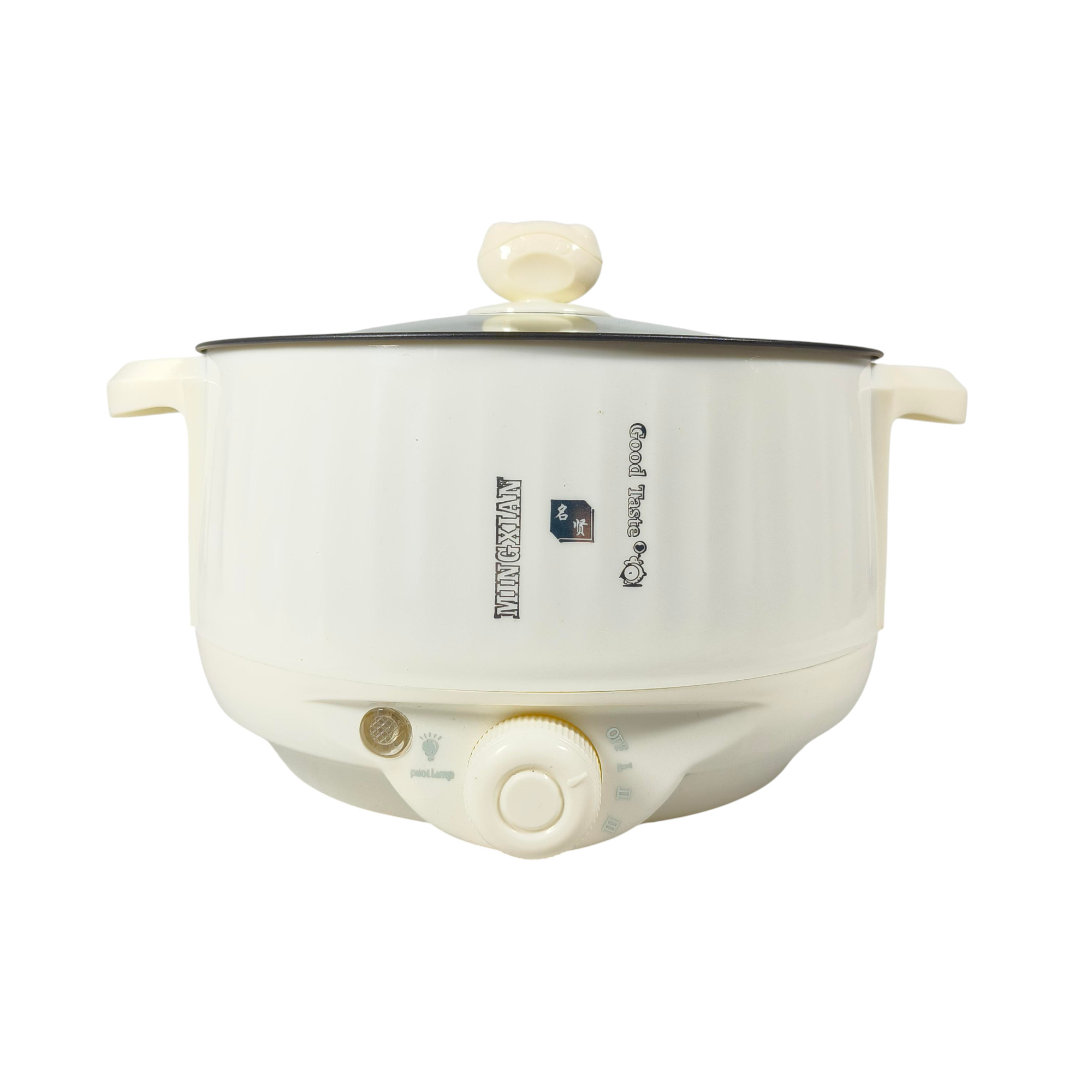 Gambar produk MINGXIAN Panci Listrik Multifungsi Electric Pan NonStick 1.7L 400-800W - MX-22