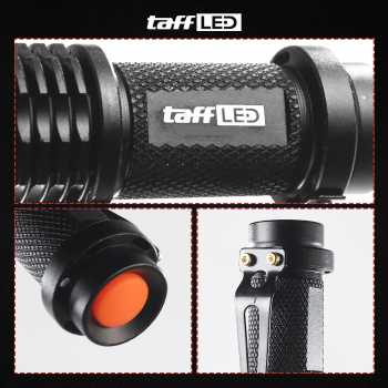 Gambar produk TaffLED Senter LED 2000 Lumens Zoom Waterproof - Pocketman P1
