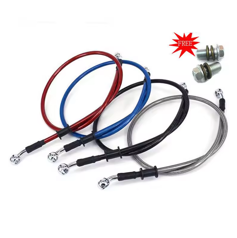 Gambar produk CHIZIYO Selang Rem Motor Motorcycle Hydraulic Disk Brake Hose 1PCS 120cm - CZ1