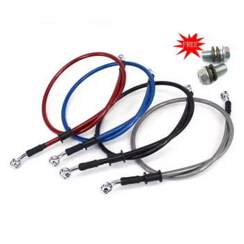 Gambar produk CHIZIYO Selang Rem Motor Motorcycle Hydraulic Disk Brake Hose 1PCS 120cm - CZ1