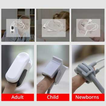 Gambar produk Yonker Handheld Pulse Oximeter Alat Ukur Saturasi Oksigen Darah TFT - YK-820A